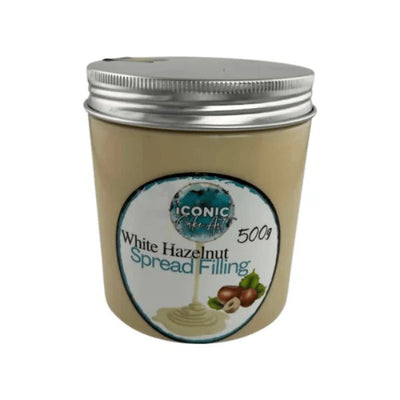 White Hazelnut Spread Filling Iconic Cake 500g