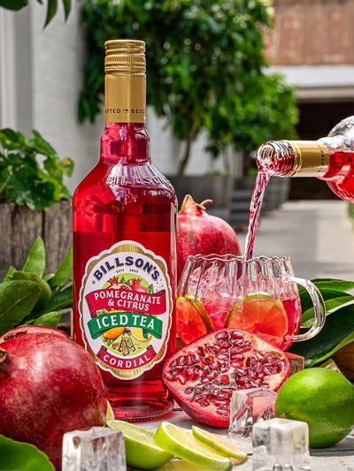 Traditional Cordial Pomegranate & Citrus Iced Tea