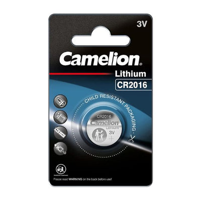 Camelion Lithium CR2016 Button Cell Battery