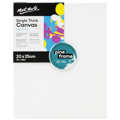 Mont Marte Discovery Single Thick Canvas 20x25cm