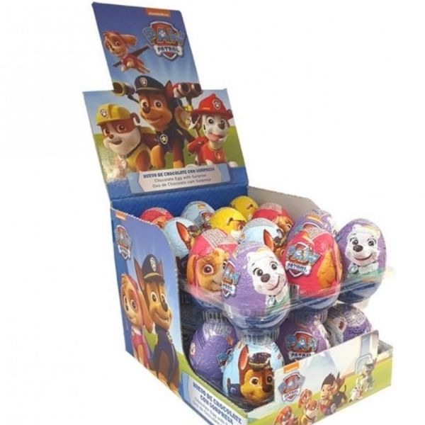 24pk Paw Patrol Surprise Egg 20g