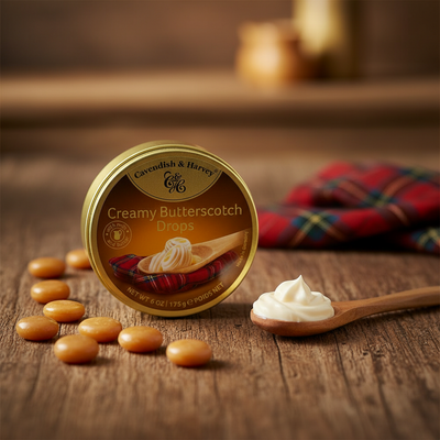 Cavendish & Harvey Creamy Butterscotch Drops 175g