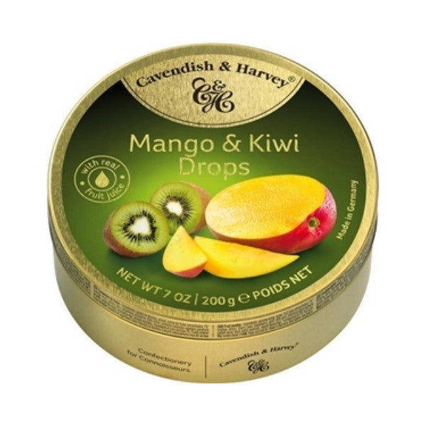 Cavendish & Harvey Mango & Kiwi Drops 200g