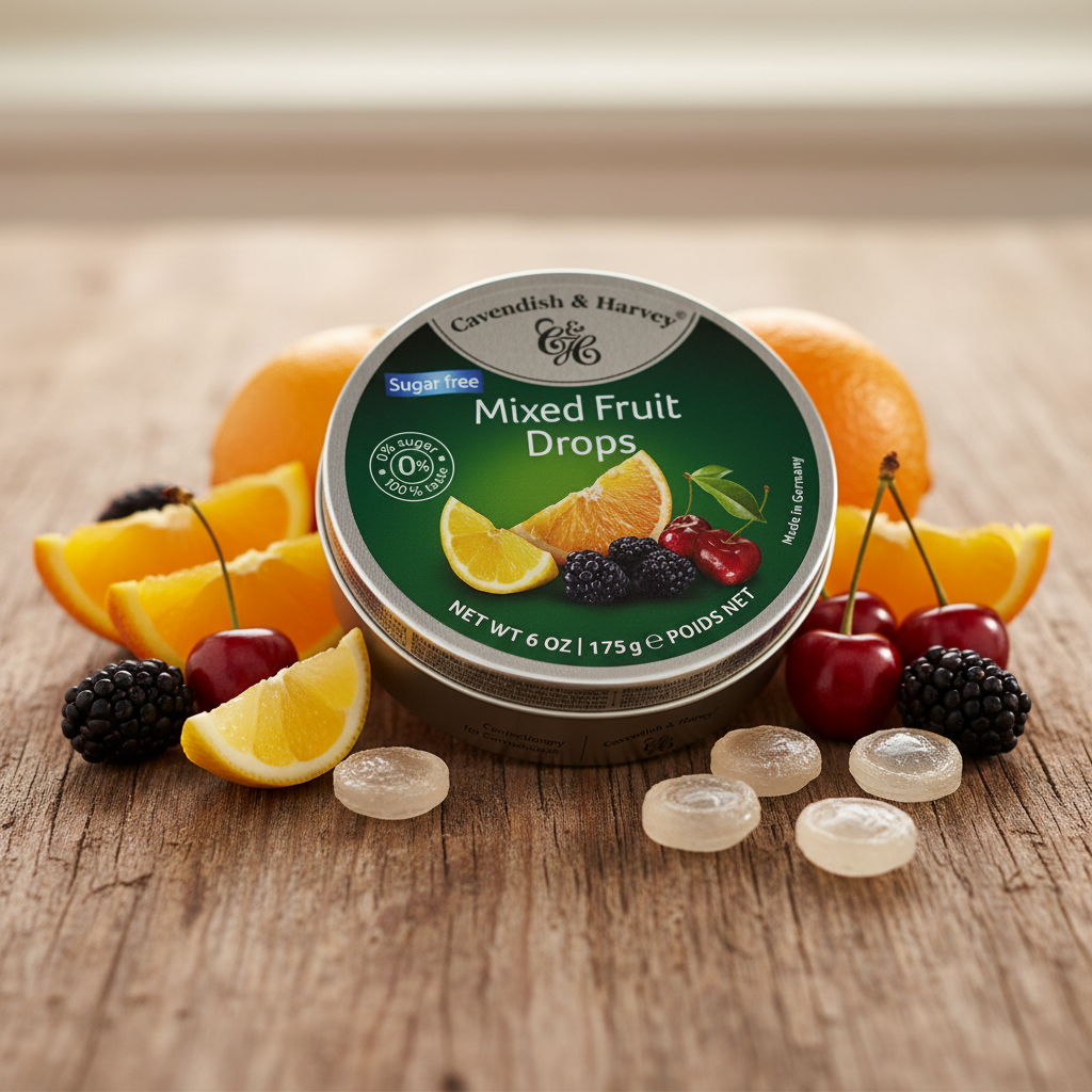 Cavendish & Harvey Sugar Free Mixed Fruit 175g