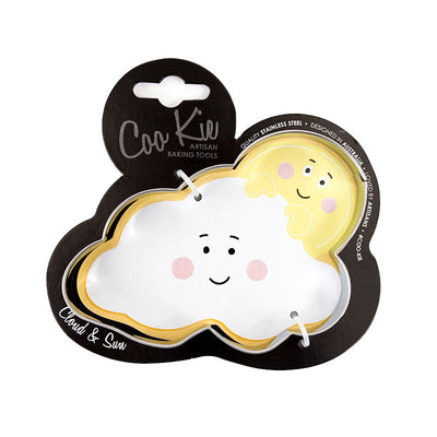 Coo Kie Cloud & Sun Stainless Steel Cookie Cutter