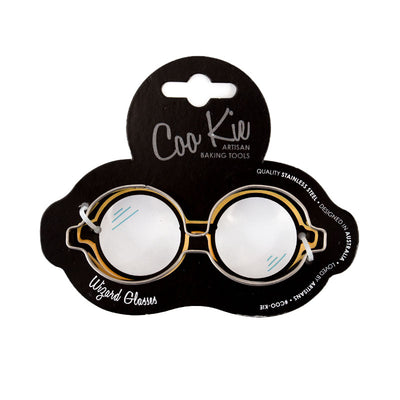 Coo Kie Wizard Glasses Stainless Steel Cookie Cutter