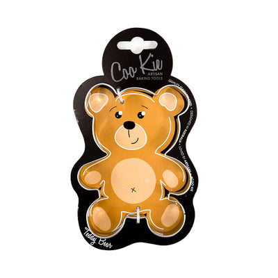 Coo Kie Teddy Bear Stainless Steel Cookie Cutter