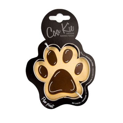 Coo Kie Paw Print Stainless Steel Cookie Cutter