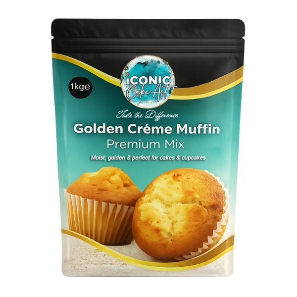 1kg Iconic Cake Art Creme Muffin Cake Mix