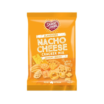 Snack Lovers Nacho Cheese Cracker Mix 160g