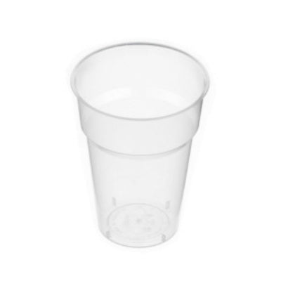 50pk 285ml (10oz) Clear Heavy Duty Plastic Drinking Cups