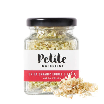 2g Dried Organic Edible Linaria White by Petite Ingredient