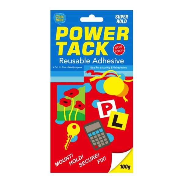Multi Purpose Power Tack Reusable Adhesive 100g