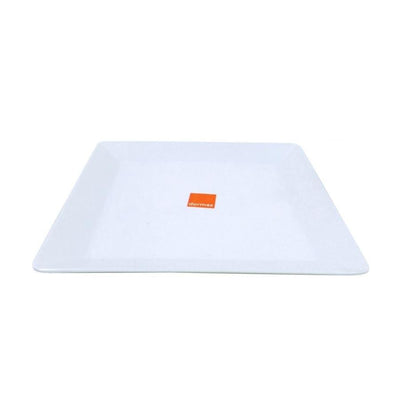 White Melamine Square Platter 28x28cm
