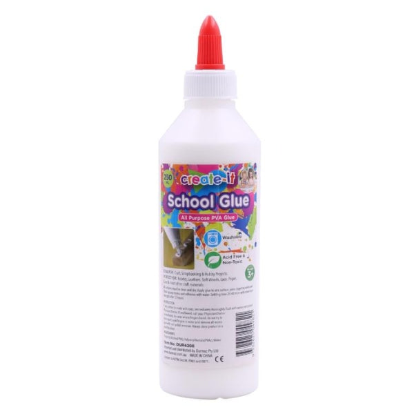 250ml All Purpose PVA Craft School Glue