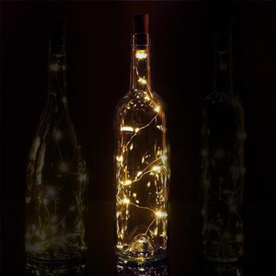 L.E.D Decorative Bottle Lights (batteries included)