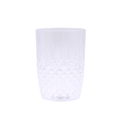 Acrylic Crystal Deco Reusable Drinking Glass