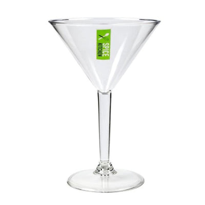 230ml Plain Acrylic Martini Glass (11.5x17cm)