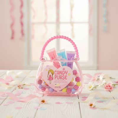 Candy Purse with Candy, Lipgloss and Bracelet 25g