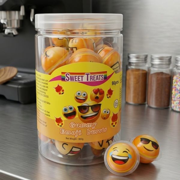 Gummy Bursts Emoji 30pcs