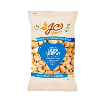 JC's Premium Salted Cashews 500g