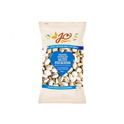 DATED SPECIAL JC's  Premium Australian Salted Pistachios 375g (BB Jan 2025)