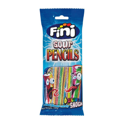 Fini Rainbow Sour Pencil 100g