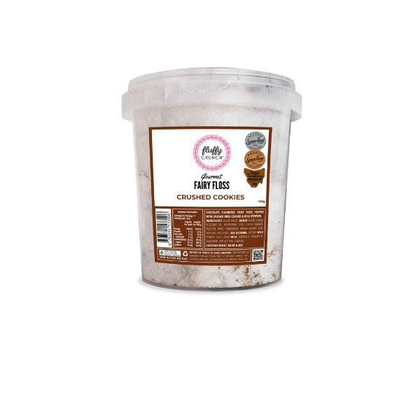 Fluffy Crunch Crushed Cookies Fairy Floss 50g