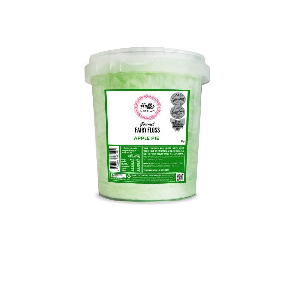 Fluffy Crunch Apple Pie Fairy Floss 50g