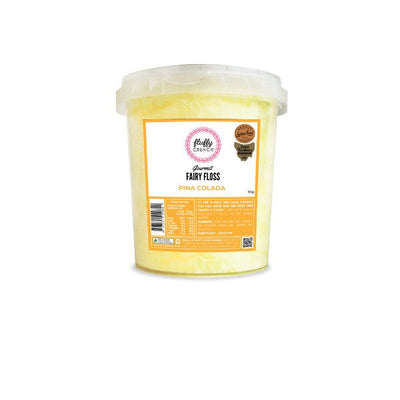 Fluffy Crunch Pina Colada Fairy Floss 50g