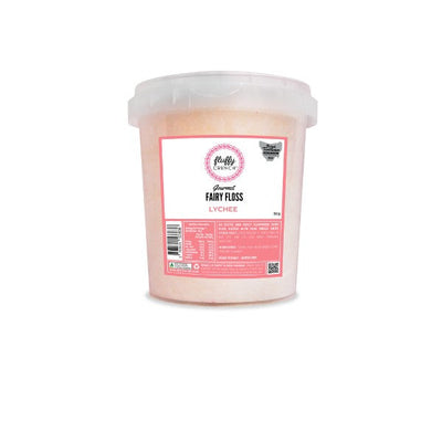 Fluffy Crunch Lychee Fairy Floss 50g