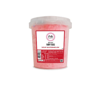 Fluffy Crunch Sour Watermelon Fairy Floss 50g