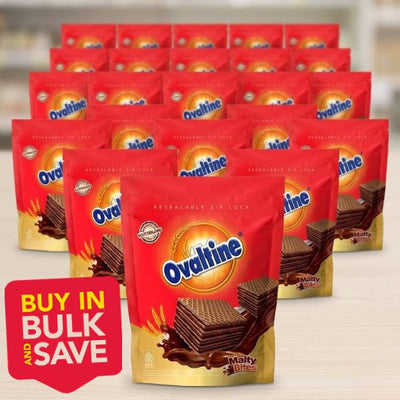 BULK 24pk Ovaltine Wafer Malty Bites 100g
