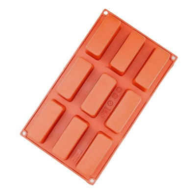 9 Cavity Rectangle Bar Silicone Cake & Chocolate Mould