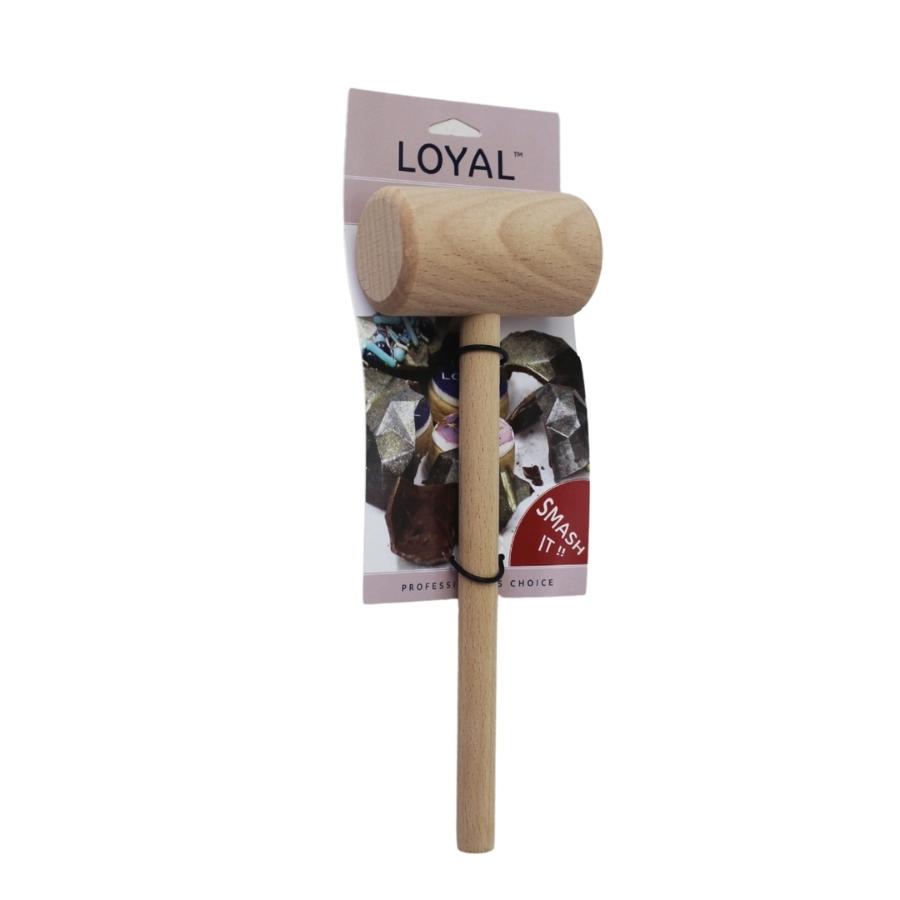 Heavy Duty Wooden Mallet 195x65x37mm