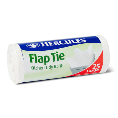 25pk Hercules Flap Tie Kitchen Tidy