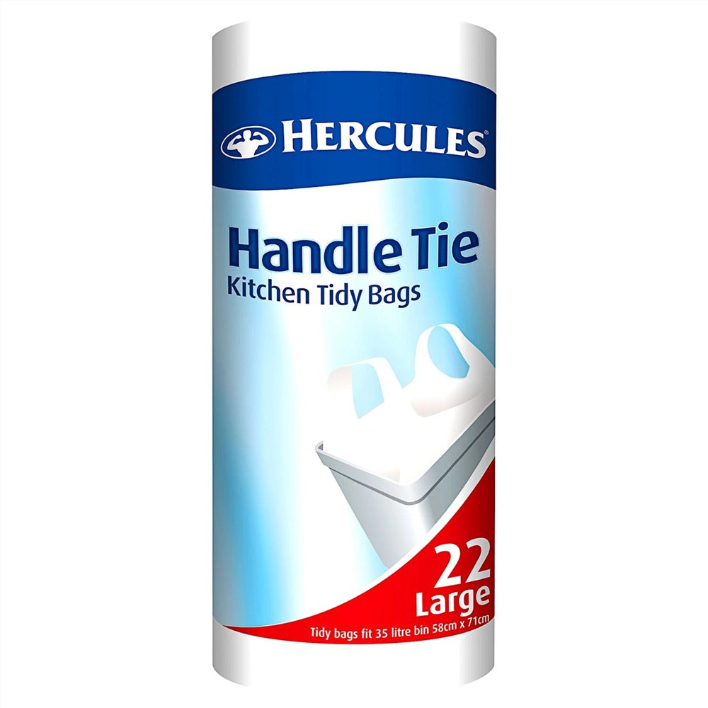 22pk Hercules Large Kitchen Tidy Bags