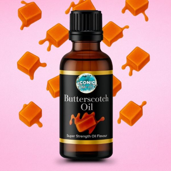 Iconic Cake Art Butterscotch Flavour Oil 30ml