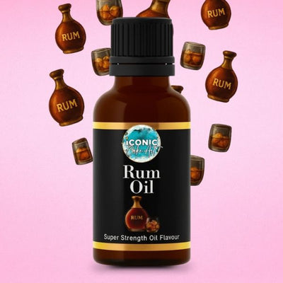 Iconic Cake Art Rum Flavour Oil 30ml