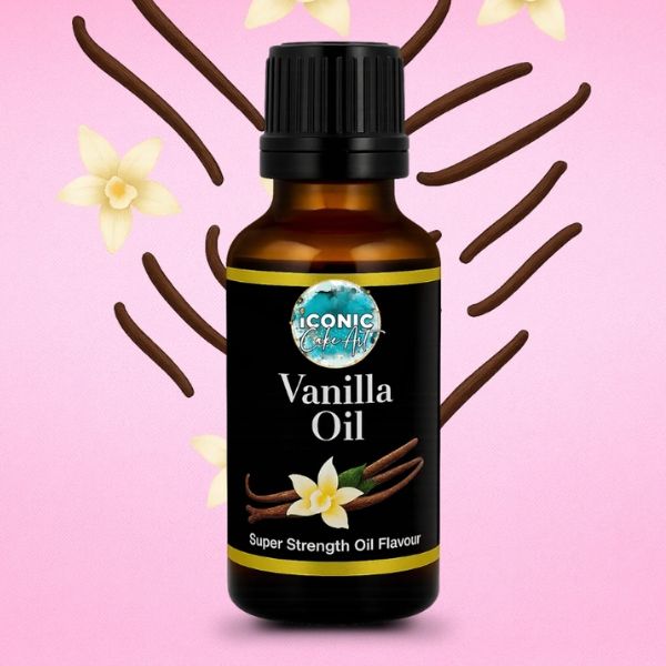 Iconic Cake Art Vanilla Flavour Oil 30ml