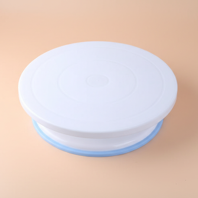 White Plastic Cake Decorating Turntable 280x70mm