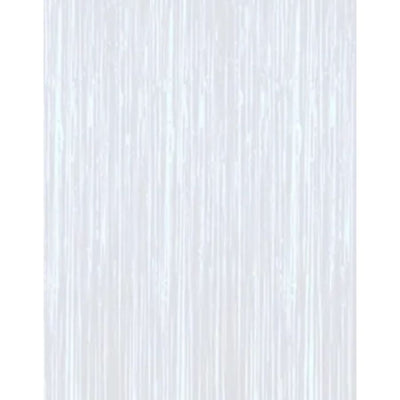 White Foil Tinsel Curtain Backdrop 200x100cm