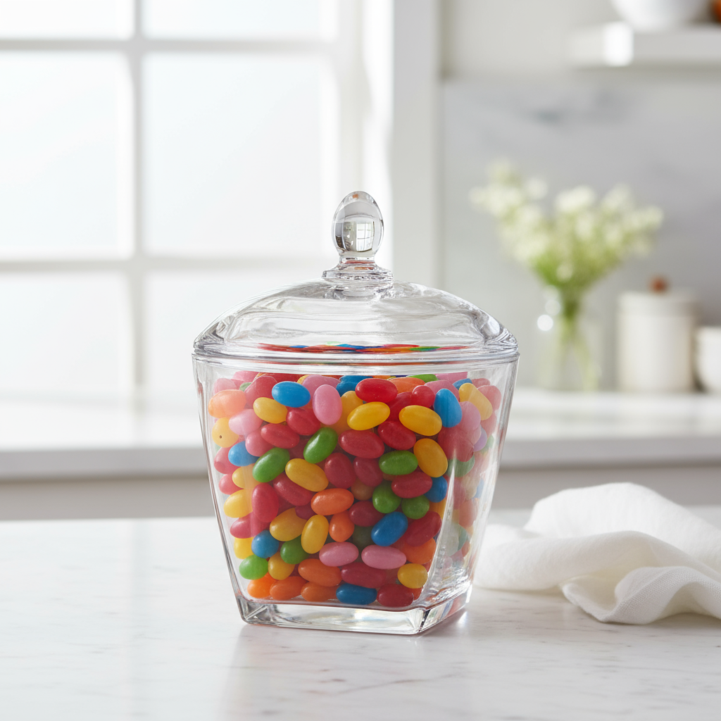 Glass Candy Bowl 8.8x12cm