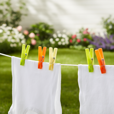 24pcs Colored Plastic Clothes Pegs (Original)