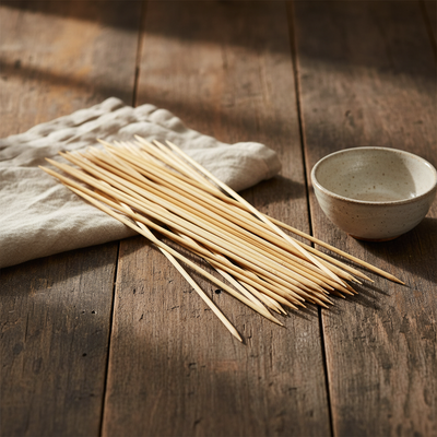 100pcs Bamboo Skewer 3mm x 20cm
