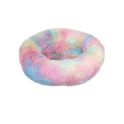 Small Rainbow Donut Pet Bed 50x50x16cm