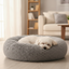 Calming Donut Bed 90x90x19cm (Grey)