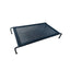 Black Elevated Dog Bed 110x80x20cm