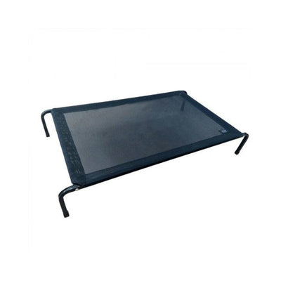 Black Elevated Dog Bed 110x80x20cm