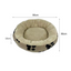 Large Beige Donut Dog Bed 90cm